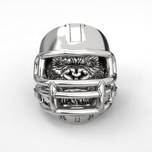 Gorilla Helmet Football Ring