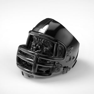 Gorilla Helmet Football Ring