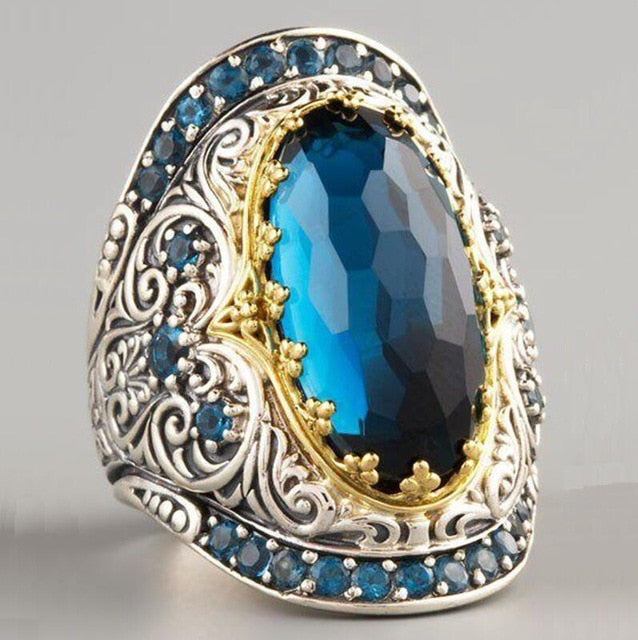 Blue Stone Championship  Ring