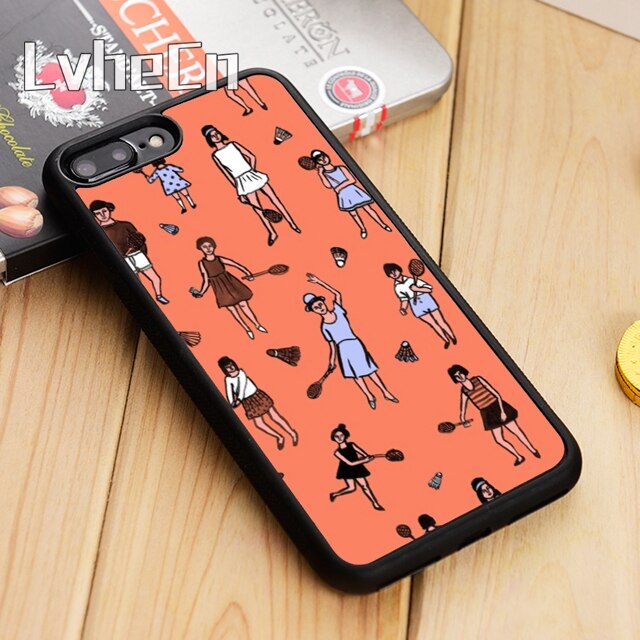 Cute Badminton Phone Case